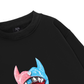 BOUNCE BACK© two-tone devil lip Swaeter