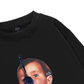 Funny spoon-covered face boy Sweater