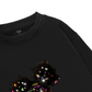 Colorful Diamond Hairpin Afro Girl Sweater