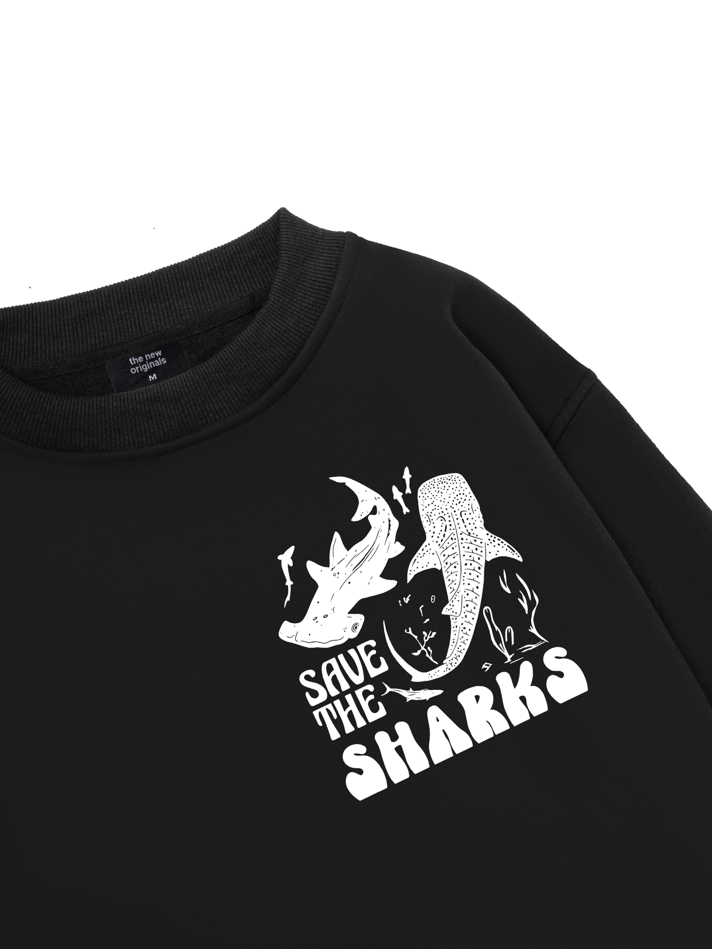 Ocean Save The Shark Sweater