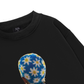 Blue Daisy Hairstyle Sweater