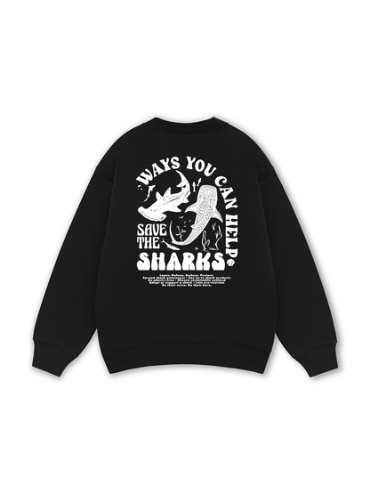 Ocean Save The Shark Sweater