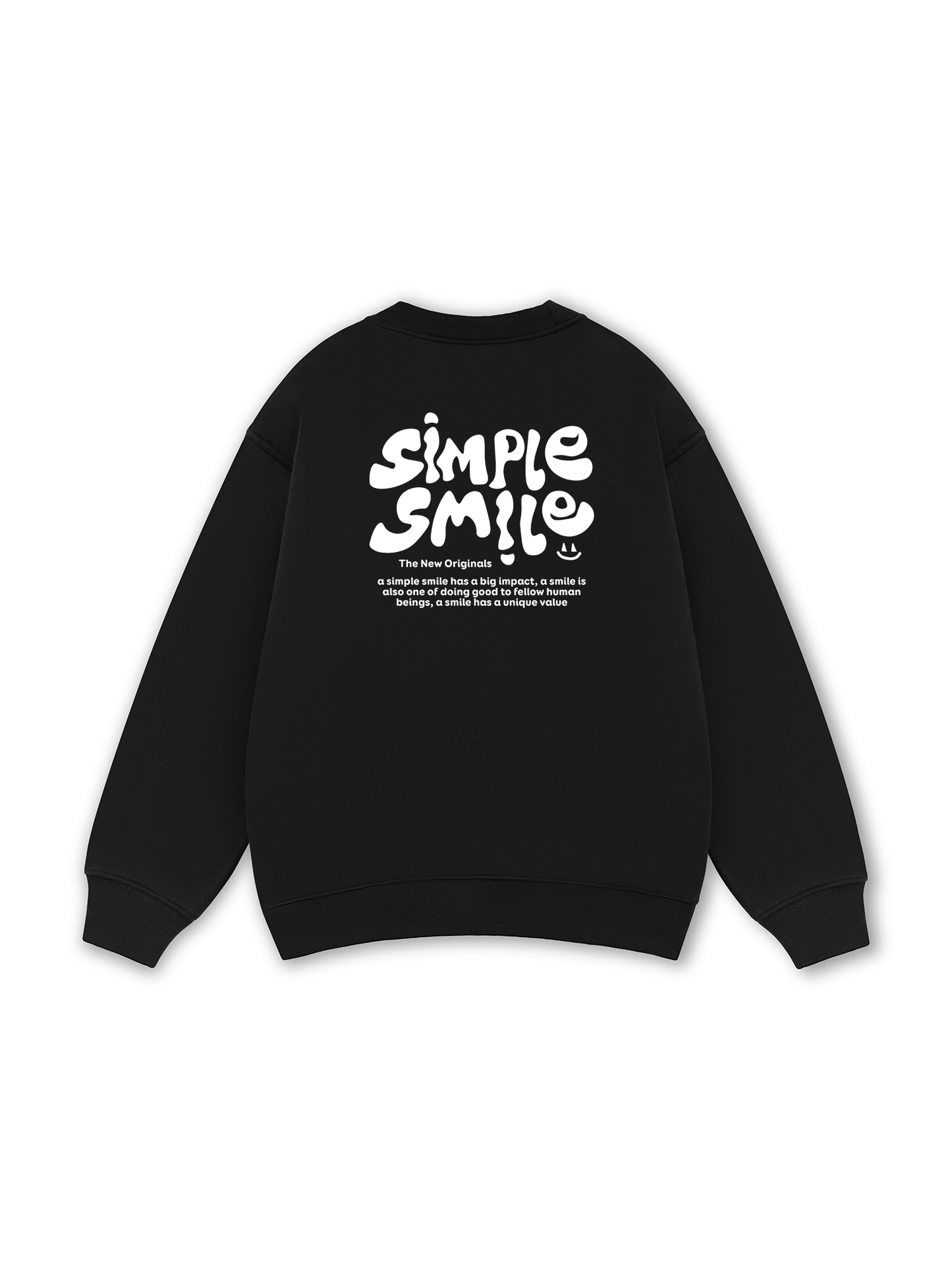 Be Bold Simple Smile Sweater