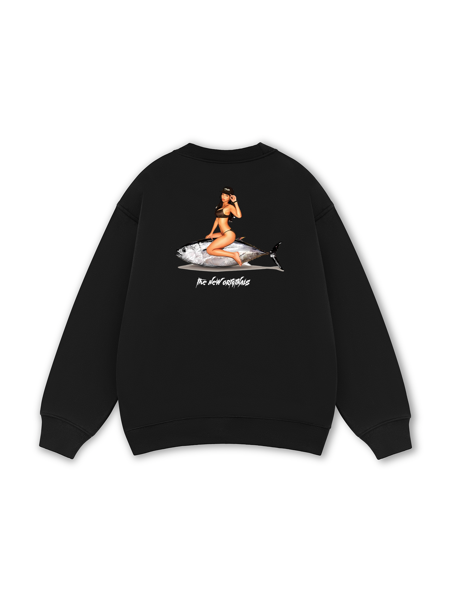 Ocean Vibes With Bikini Girl Sweater