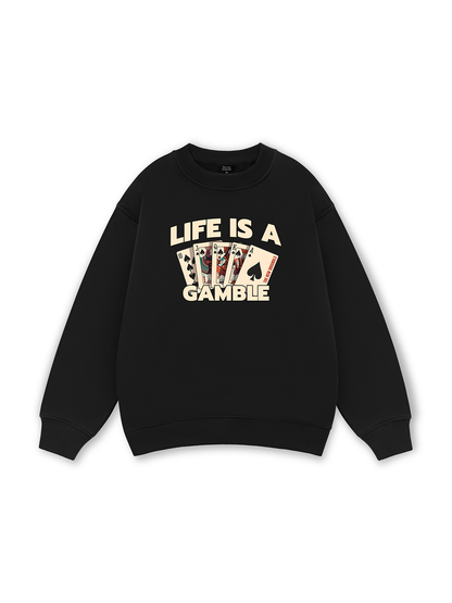 Lucky Life Is A Gamble Sweater
