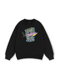 Ocean Beach Vibes Shark Sweater