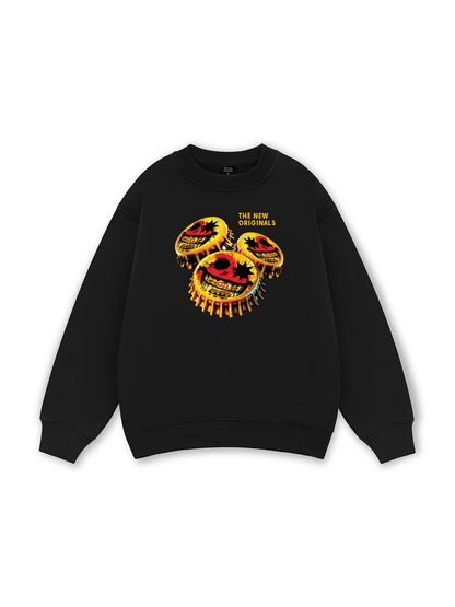 Gangster Smile Cap Art Sweater