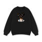 Colorful Diamond Hairpin Afro Girl Sweater