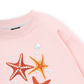 Ocean Orange StarFish  Sweater