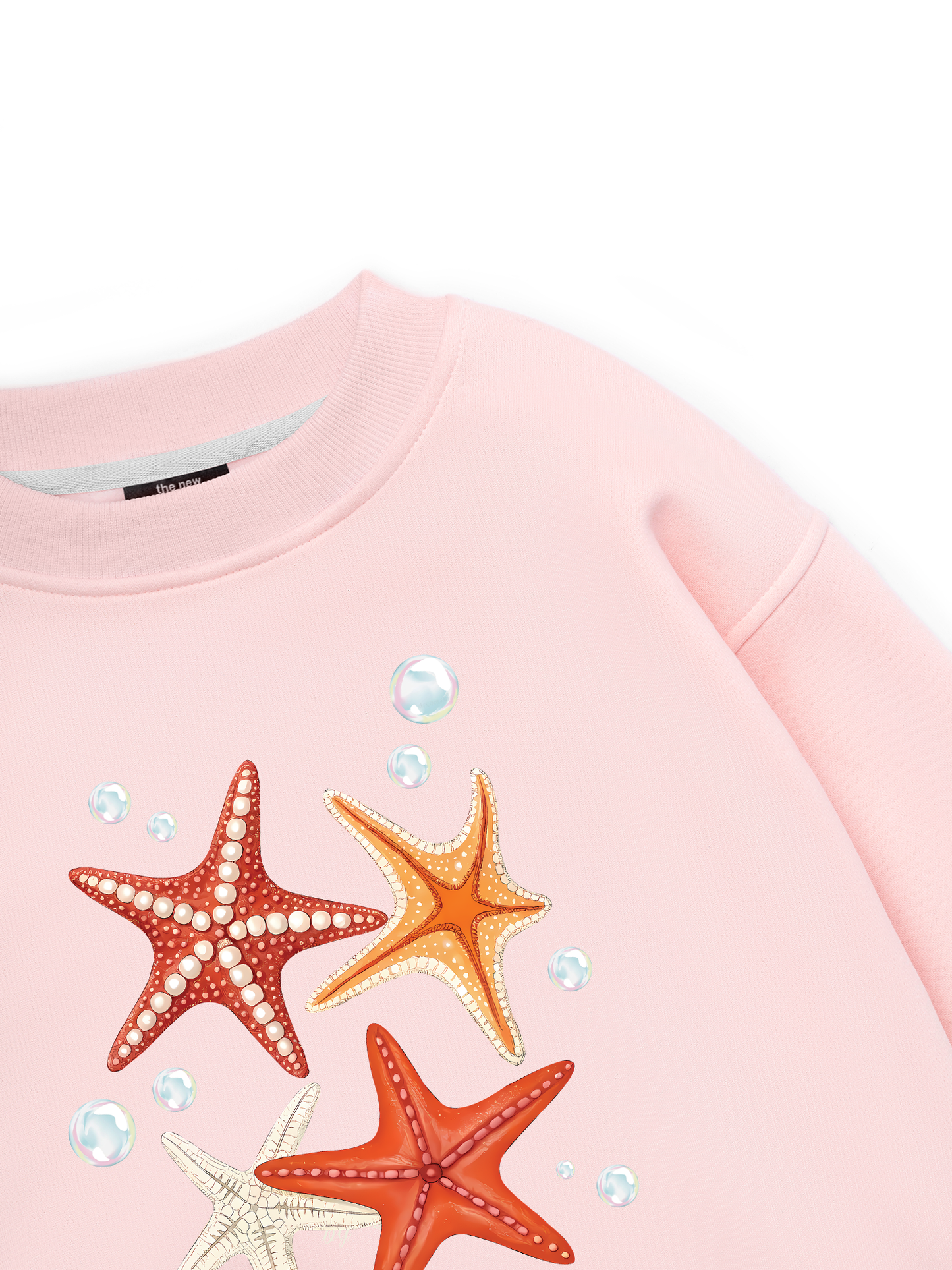Ocean Orange StarFish  Sweater