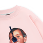 Funny spoon-covered face boy Sweater