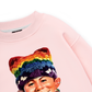 Bad Boy & Rainbow Crochet Hat Sweater