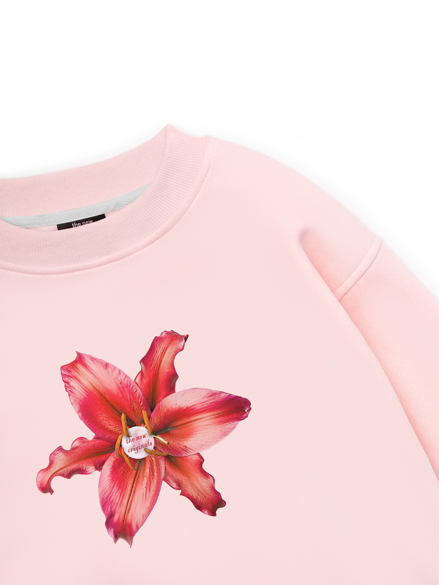 Pearl Lily Flower Sweater