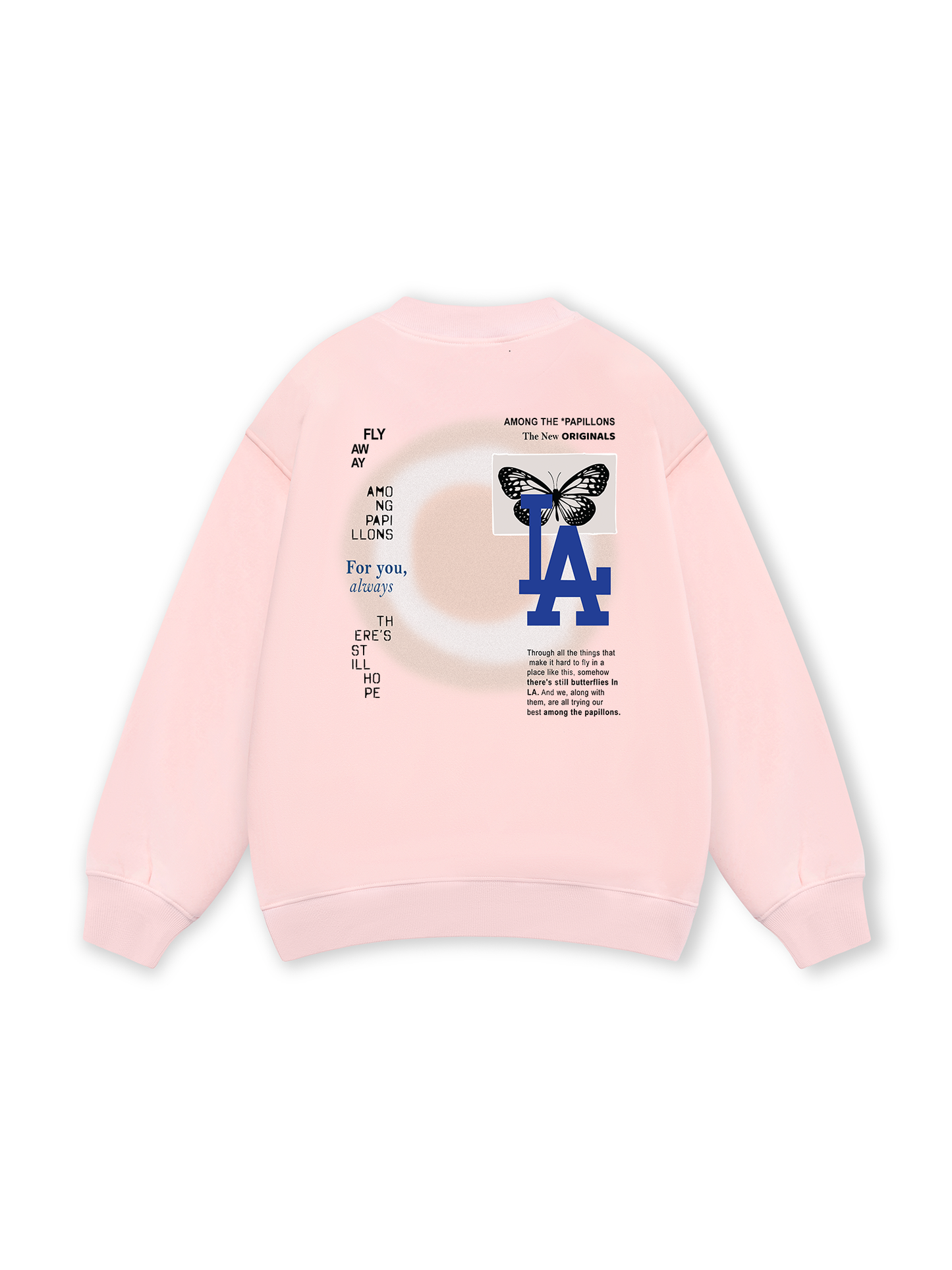 TROPICAL Butterflies in LA Sweater