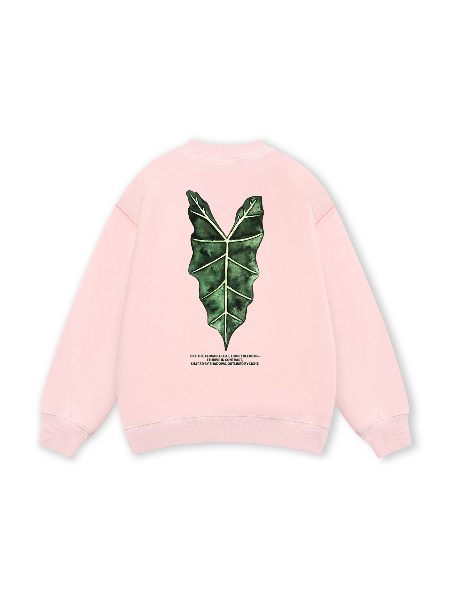 Tropical Alocasia Leaf Sweater