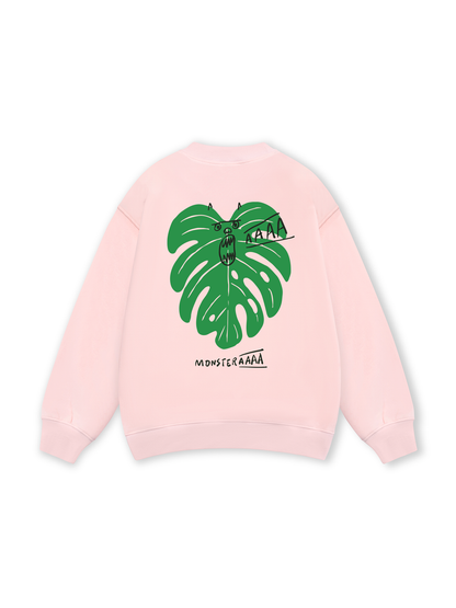 Tropical Monsteraaaa Sweater