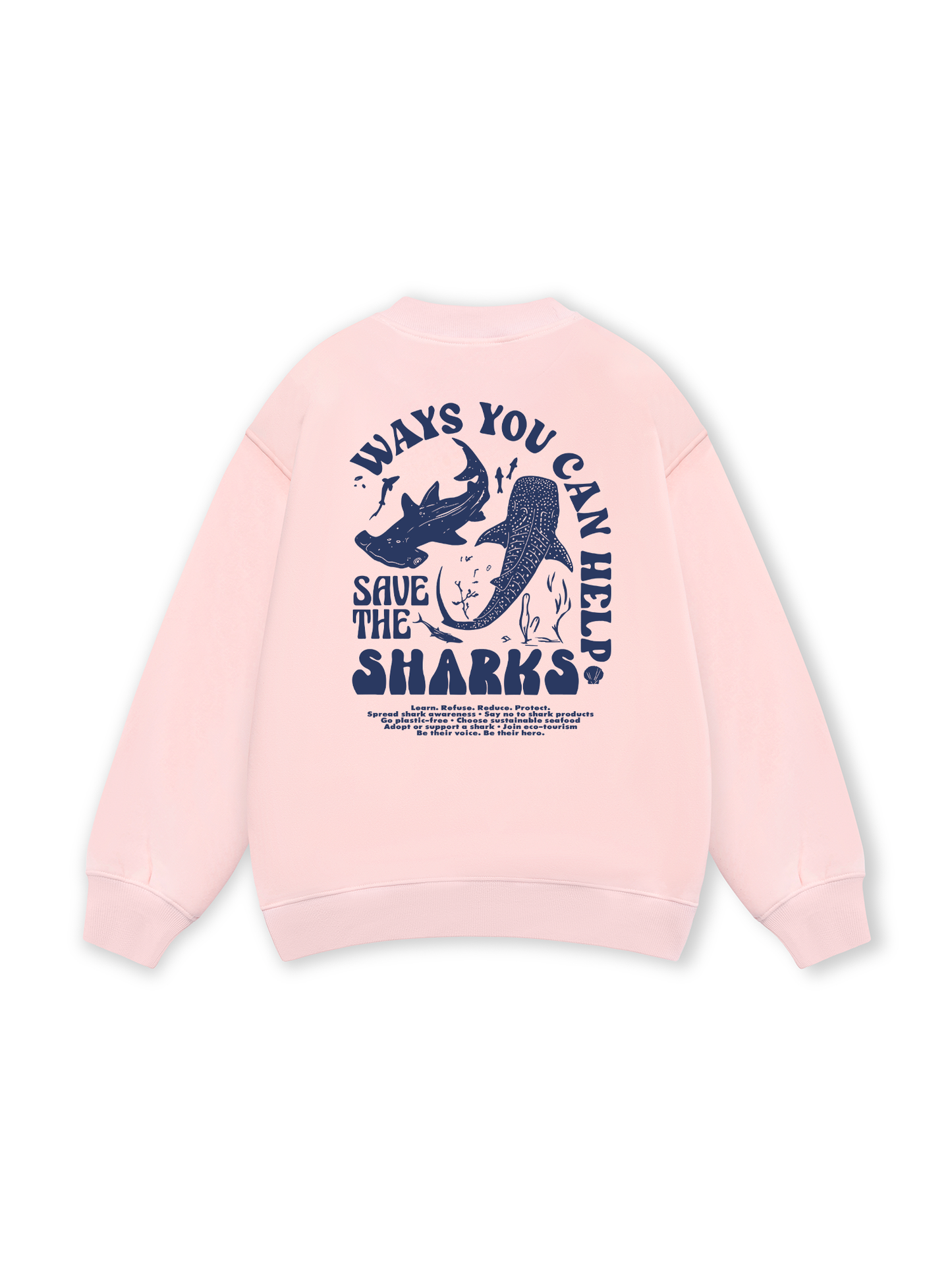 Ocean Save The Shark Sweater