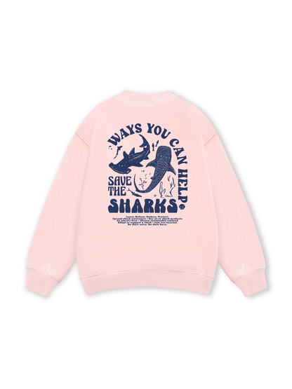 Ocean Save The Shark Sweater