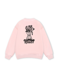 Coffee & Flowers Oversized Sweater