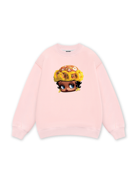 Flower Sun Knit Hat Cartoon Head Sweater