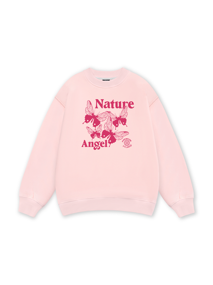 Pink Nature Angel Sweater