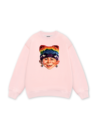 Bad Boy & Rainbow Crochet Hat Sweater
