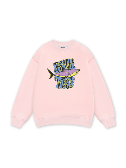 Ocean Beach Vibes Shark Sweater