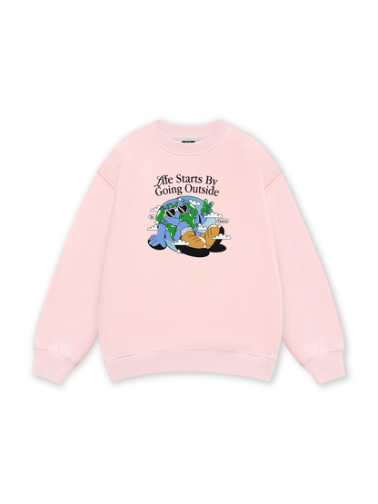 Life Starts By Going Outside Sweater