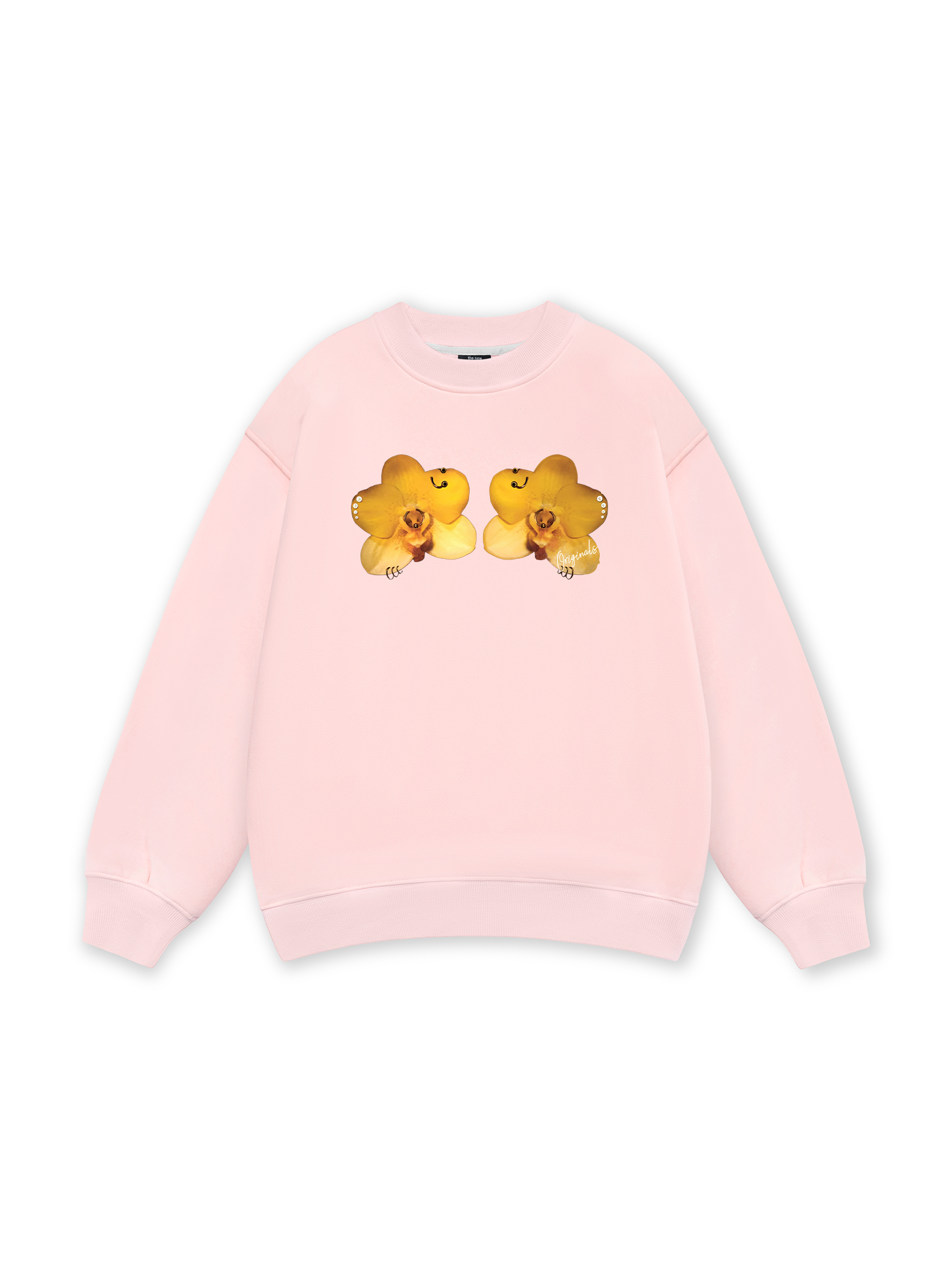 Flower Piercing Art Sweater