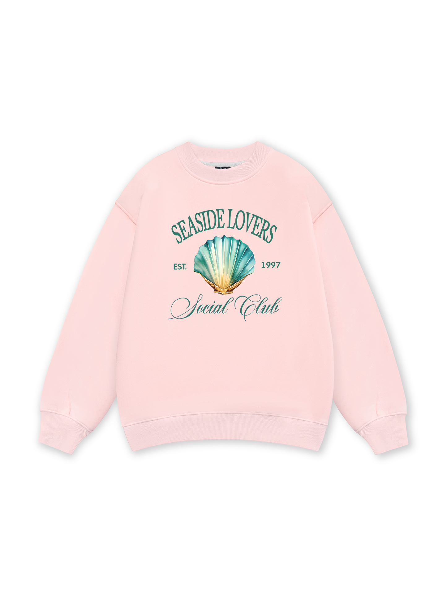 Ocean Seaside Love Green Sweater