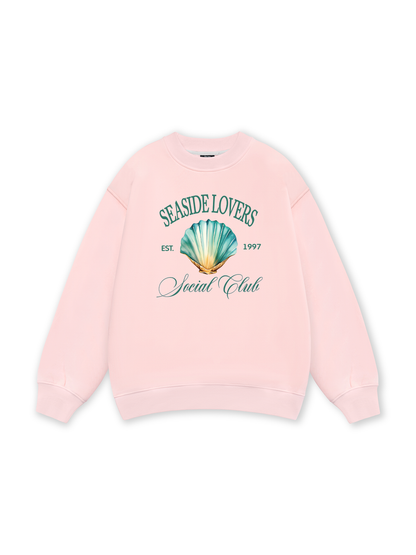 Ocean Seaside Love Green Sweater