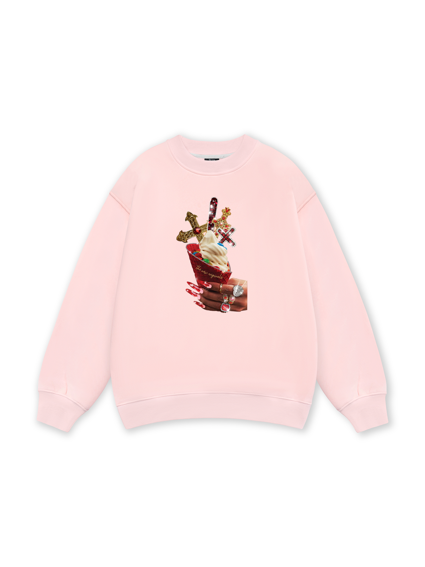 Gem Cross Ice Cream Sweater