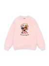 Colorful Plush Doll Head Cover Cartoon girl Sweater
