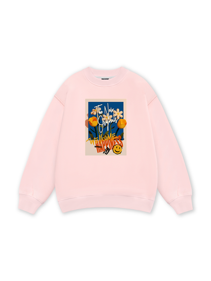 Be Bold Wellcome Happiness Sweater