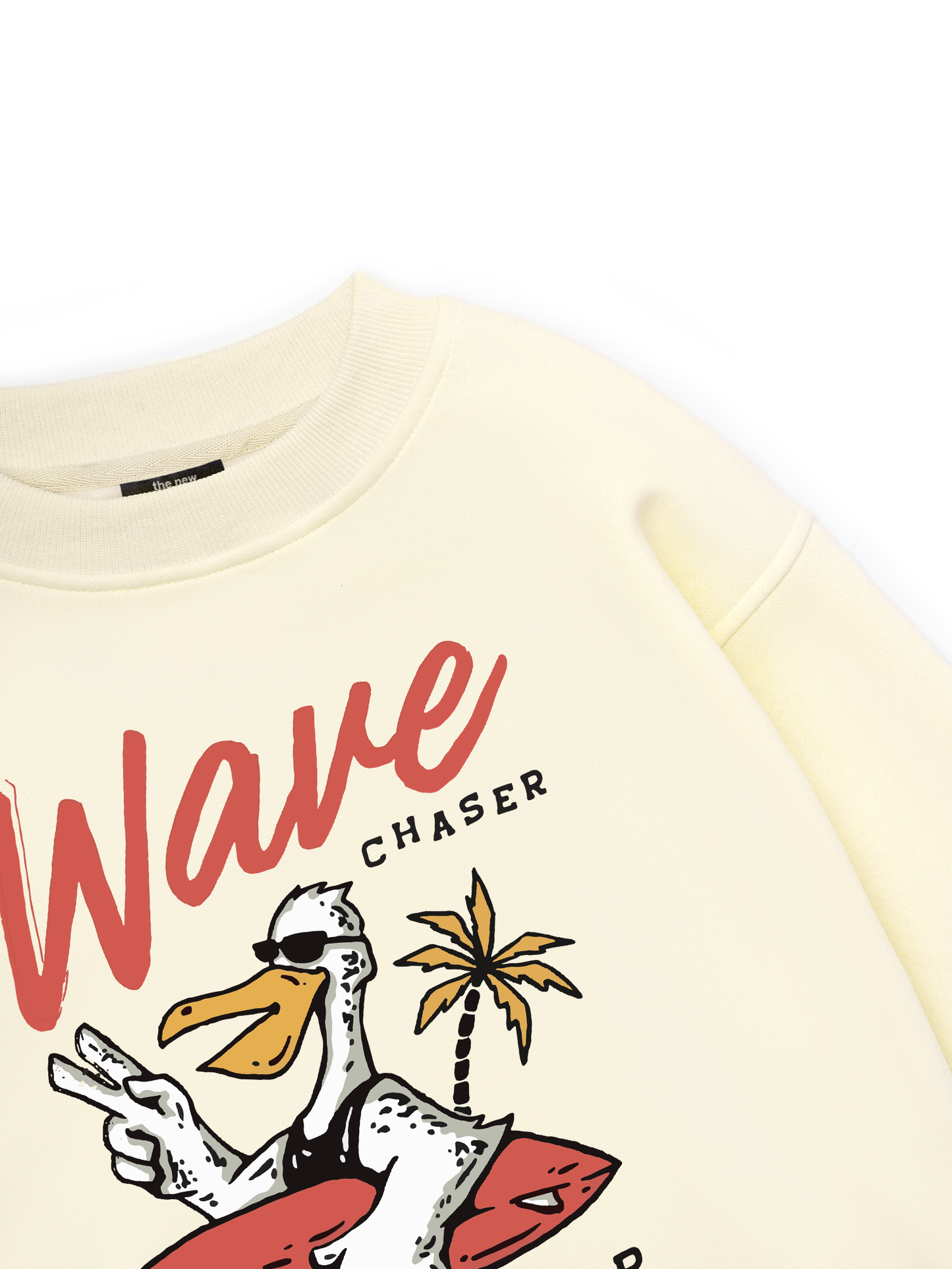 Ocean Duck Waves Sweater