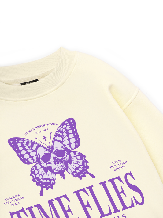 Tropical Time Flies Sweater
