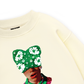 Summer Dopamine Kitty Cap Pink Gradient Sweater