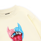 BOUNCE BACK© two-tone devil lip Swaeter