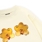 Flower Piercing Art Sweater