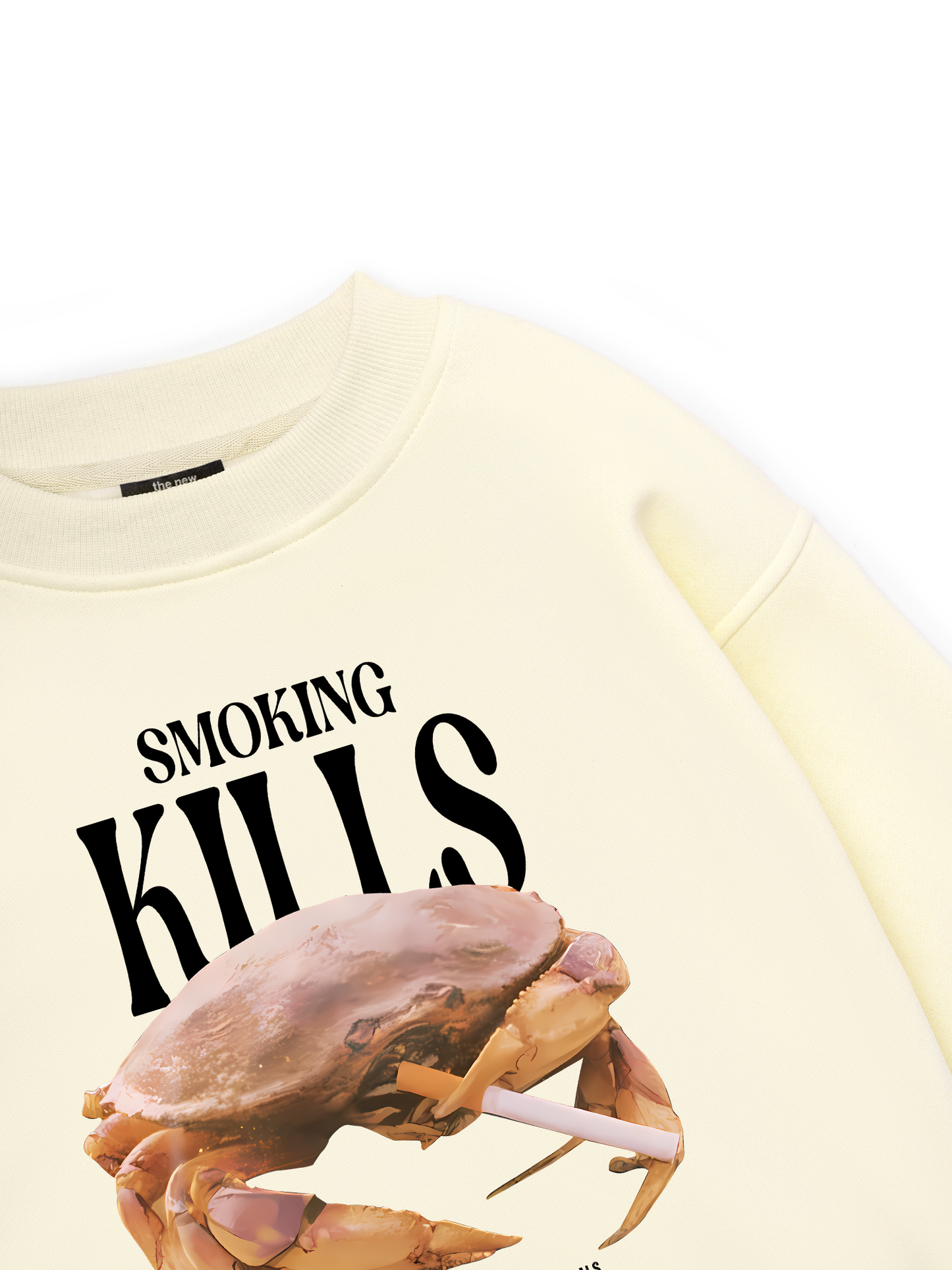 Ocean Smoking Kills Sweater