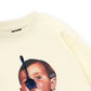 Funny spoon-covered face boy Sweater