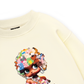 Colorful Plush Doll Head Cover Cartoon girl Sweater