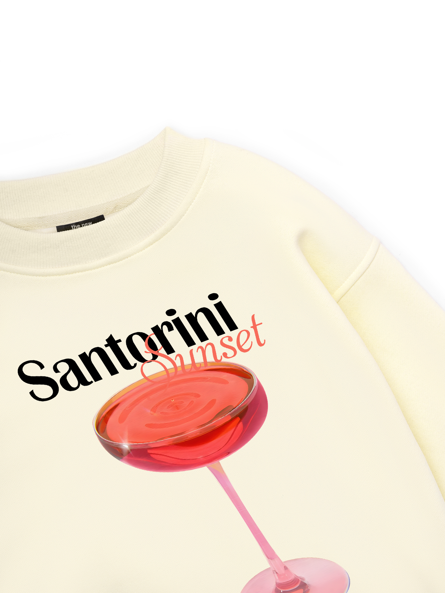 Fresh Santorini Sunset Sweater