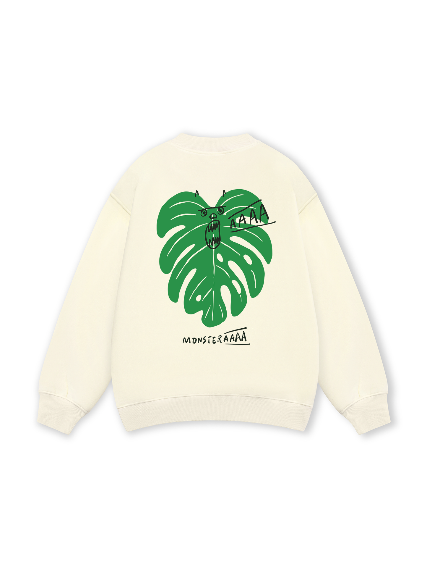 Tropical Monsteraaaa Sweater