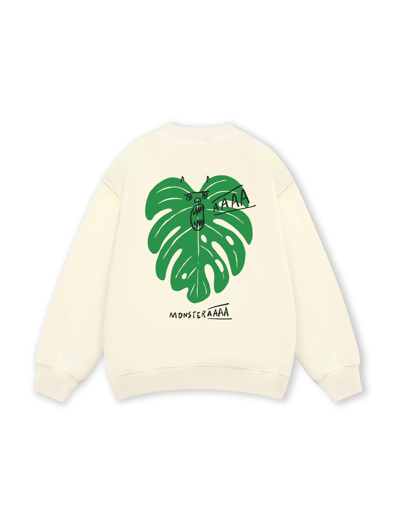 Tropical Monsteraaaa Sweater