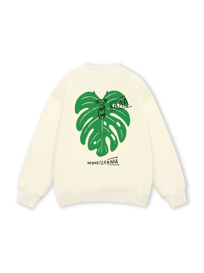 Tropical Monsteraaaa Sweater