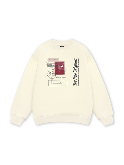TROPICAL At Least We Fell In Love Sweater