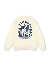 Ocean Save The Shark Sweater