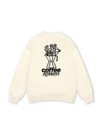 Coffee & Flowers Oversized Sweater