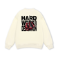 Fitnes Hard Work And Dedication Sweater